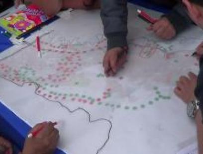 Mesa de trabajo ciudadanía en la Socialización POT Localidad Ciudad Bolívar