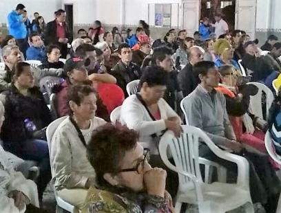Asistentes a la Socialización POT Localidad Los Mártires