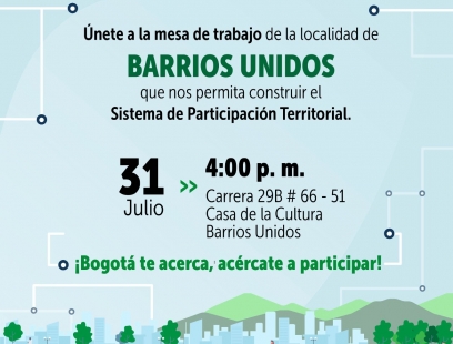 Sistema de Participación Territorial  - Localidad Barrios Unidos
