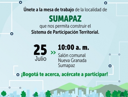 Sistema de Participación Territorial  - Localidad Sumapaz
