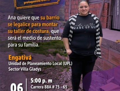 Mujer desea que su barrio se legalice