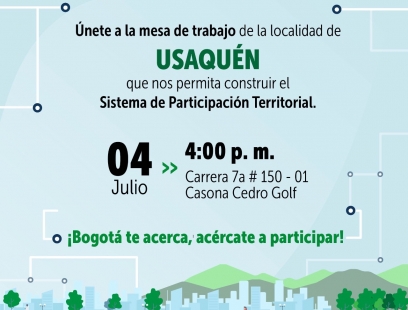 Sistema de Participación Territorial  - Localidad Usaquén