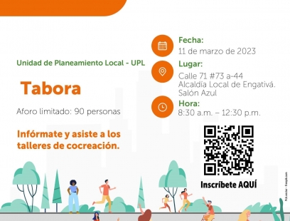 Personas realizando diferentes actividades en espacios rodeados de árboles.