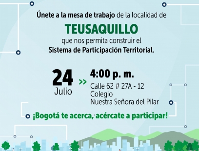 Sistema de Participación Territorial  - Localidad Teusaquillo