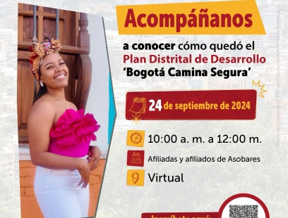 Pieza de convocatoria para taller de devolución Plan de Desarrollo