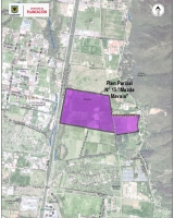 Imagen satelital que contiene la delimitación y localización del PPD "Mazda Mavaia"