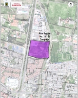 Imagen satelital que contiene la delimitación y localización del PPD "El Cangrejal"