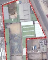 Imagen aérea del polígono del Plan de Implantación