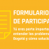 Formulario de Participación