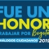 Fue un honor trabajar por Bogotá