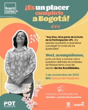 Jornada de devolución Unidades de Planeamiento Local sector ruralidades – UPL Cuenca del Tunjuelo