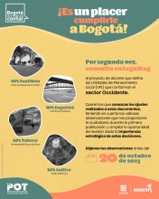 Consulte en Legalbog el Proyecto de decreto Unidades de Planeamiento Local (UPL) sector Occidente