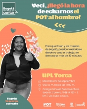 Socialización Proyectos integrales de proximidad UPL Torca