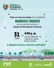 Sistema de Participación Territorial  - Localidad Barrios Unidos