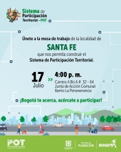 Sistema de Participación Territorial  - Localidad Santa Fe
