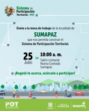 Sistema de Participación Territorial  - Localidad Sumapaz