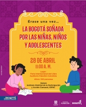 Niñas y niños realizando actividades pedagógicas