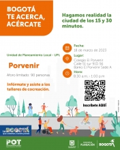 Personas realizando diferentes actividades en espacios rodeados de árboles.