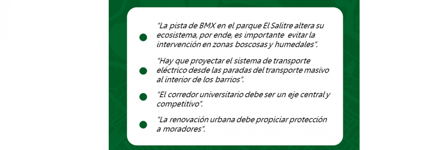 Frases de la jornada presencial en la UPL Barrios Unidos.