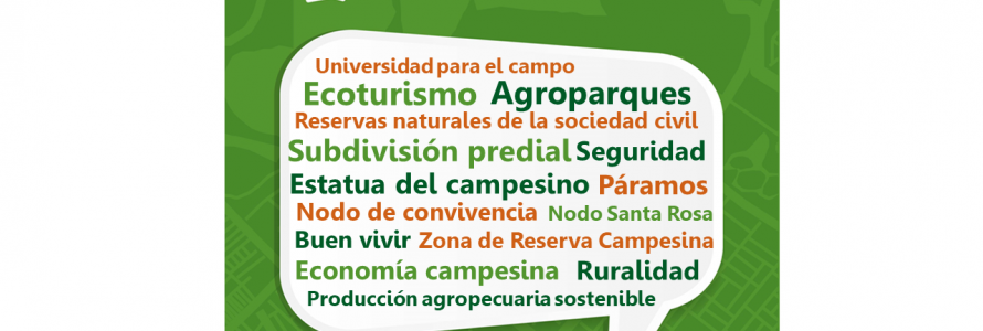 Lluvia de ideas destacadas en la UPL Sumapaz.