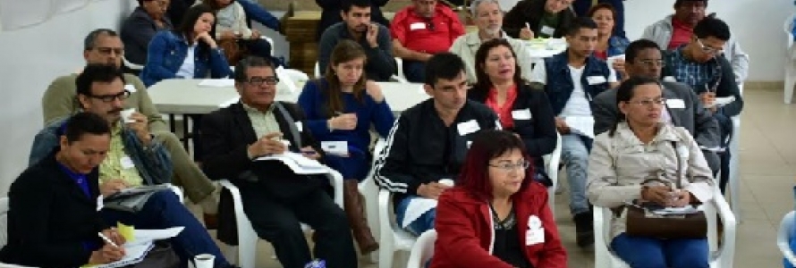 Comunidad asistente a evento de la Secretaria Distrital de Planeación
