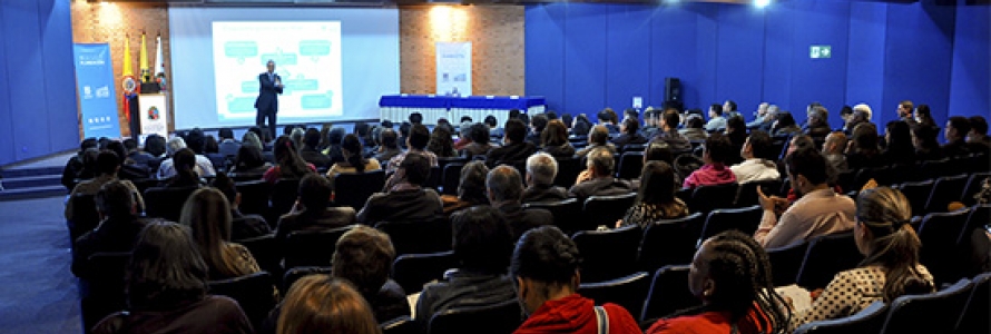Asistentes al Foro de Socialización del Plan de Desarrollo