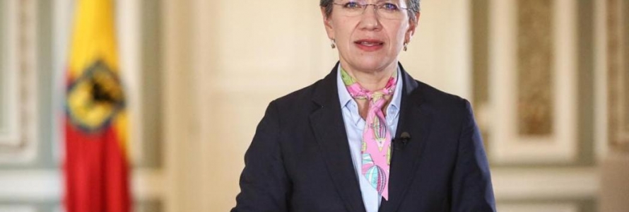 Alcaldesa de Bogotá, Claudia López.