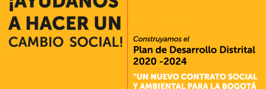 Ayúdanos a hacer un cambio social