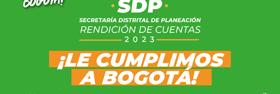 Le cumplimos a Bogotá