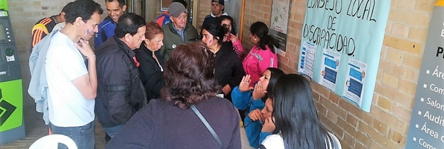 Bogotá elige representantes de las personas con discapacidad ante Consejos Locales de Discapacidad