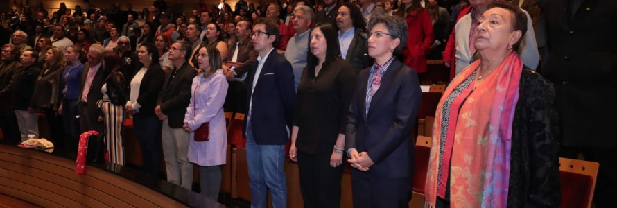 Evento de entrega del Proyecto de Acuerdo del Plan Distrital de Desarrollo 2020- 2024