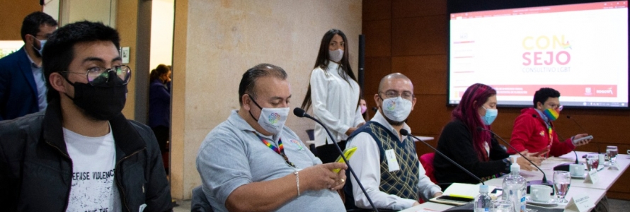 Integrantes del Consejo consultivo LGBTI 
