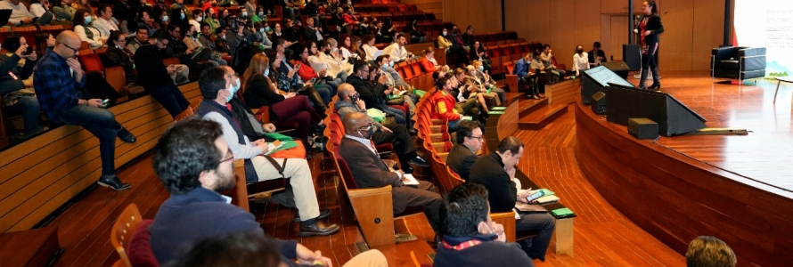 Juana Hoffman, directora de Ambiente y Ruralidad, en lanzamiento del Sistema de Información ‘Bogotá Rural’.