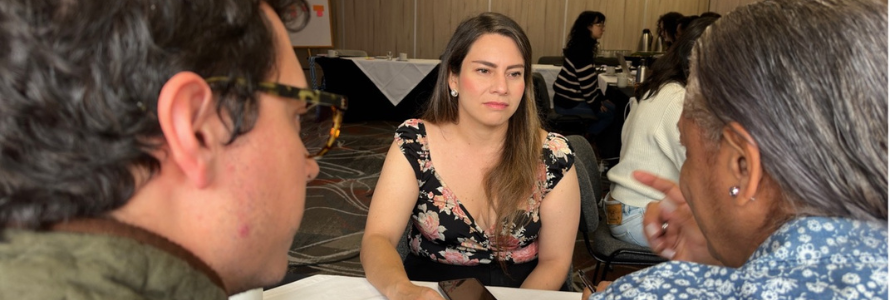 Mesa conjunta para compartir opiniones y conocimiento de pagadiarios entre los funcionarios de Cali y Bogotá