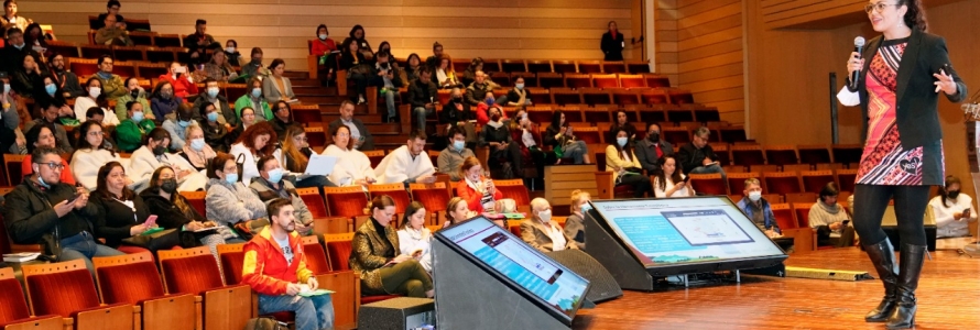 Juana Hoffman, directora de Ambiente y Ruralidad, en lanzamiento del Sistema de Información ‘Bogotá Rural’.