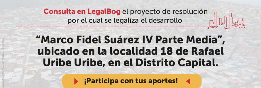 Panorámica de la localidad de Rafael Uribe Uribe