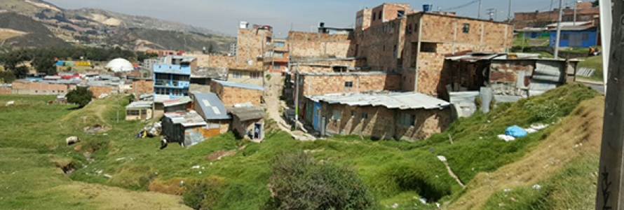 Fotografía de uno de los barrios a legalizar