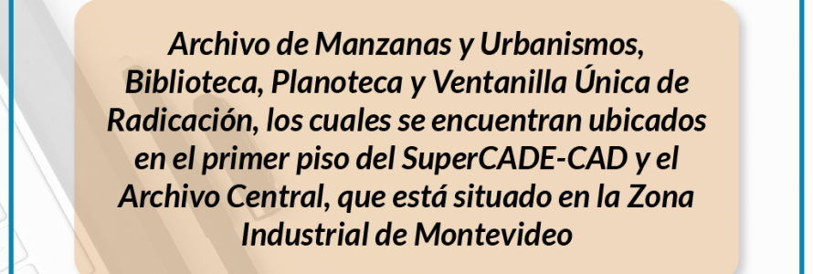 Viernes 23 de noviembre: Atención en puntos documentales