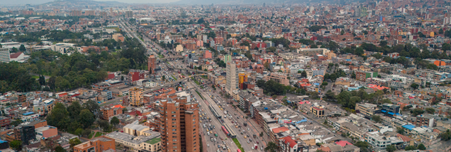 Panorámica de Bogotá