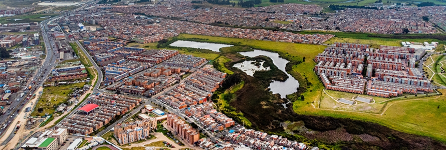 Panorámica de Bogotá