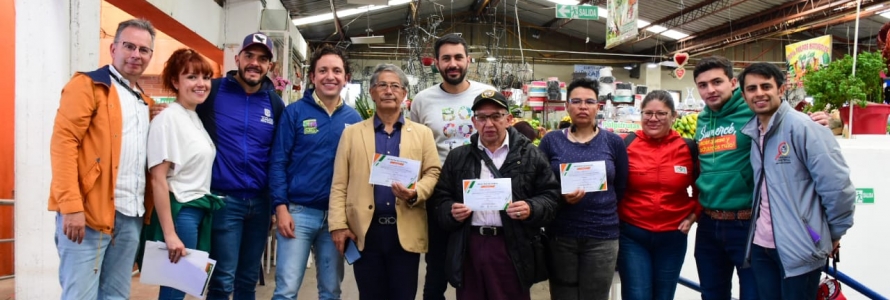 Funcionarios de la Secretaría Distrital de Planeación,  secretario, Felipe Jiménez Ángel y habitantes de la UPL Fontibón.