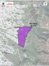 Imagen satelital que contiene la delimitación y localización del PPD "El Virrey"