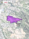 Imagen satelital que contiene la delimitación y localización del PPD "Ladrillera Alemana"